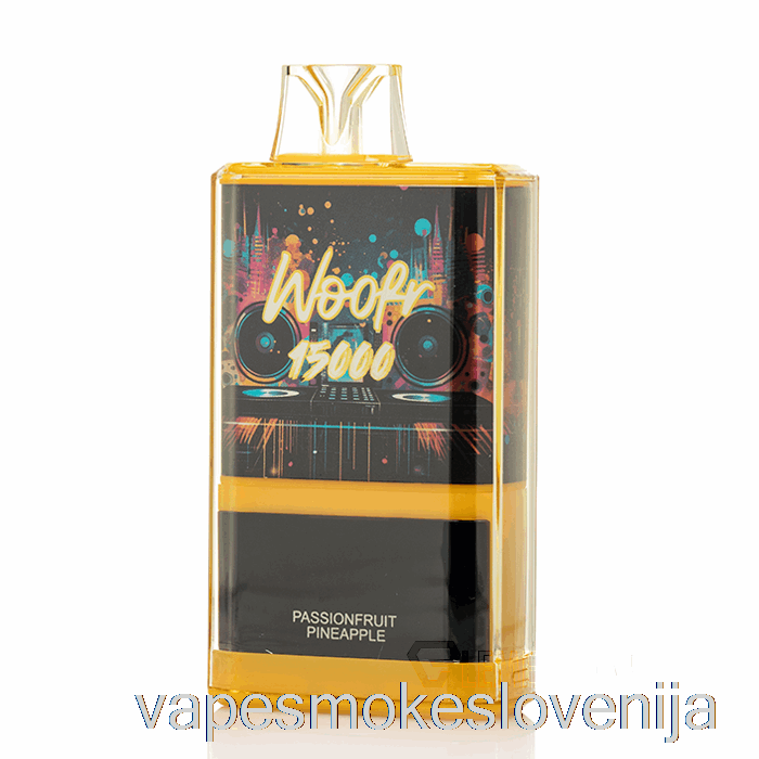 Vape Petrol Woofr 15000 Pasijonka Za Enkratno Uporabo Ananas